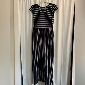 ModCloth striped maxi dress